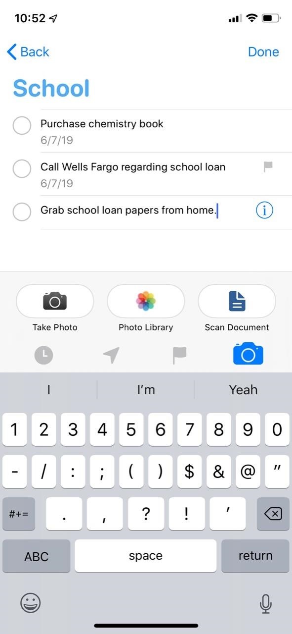use-reminders-new-quick-toolbar-ios-13-add-times-locations-flags-images-tasks-w1456-13 Use Reminder's New Quick Toolbar in iOS 13 to Add Times, Locations, Flags & Images to Tasks