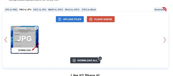 Convert PNG Files to JPG on Windows 11