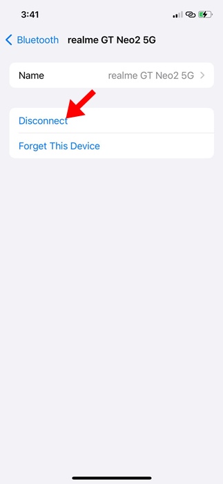 Disconnect