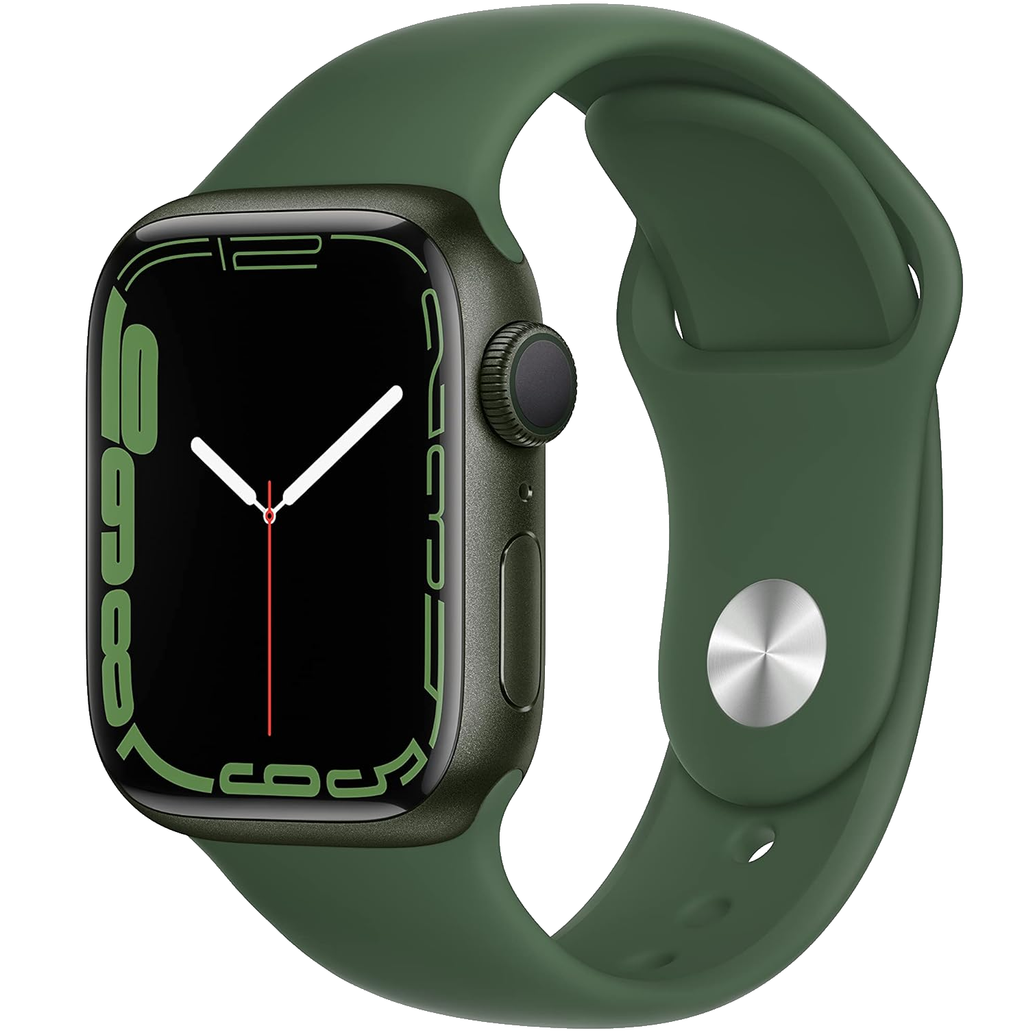 apple-watch-series-7-with-green-sports-band apple watch series 7 with green sports band