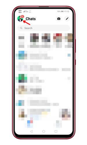 profile picture options