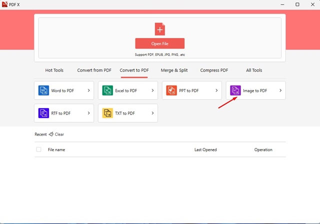 Image to PDF