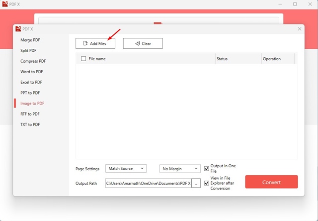 Add Files