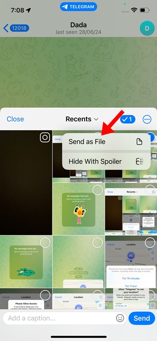 Send as File