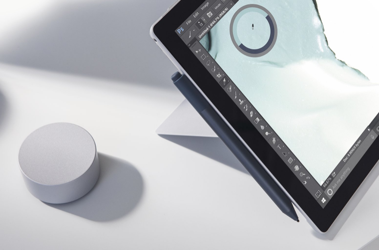 The Surface Pen is great for image editing and creation.