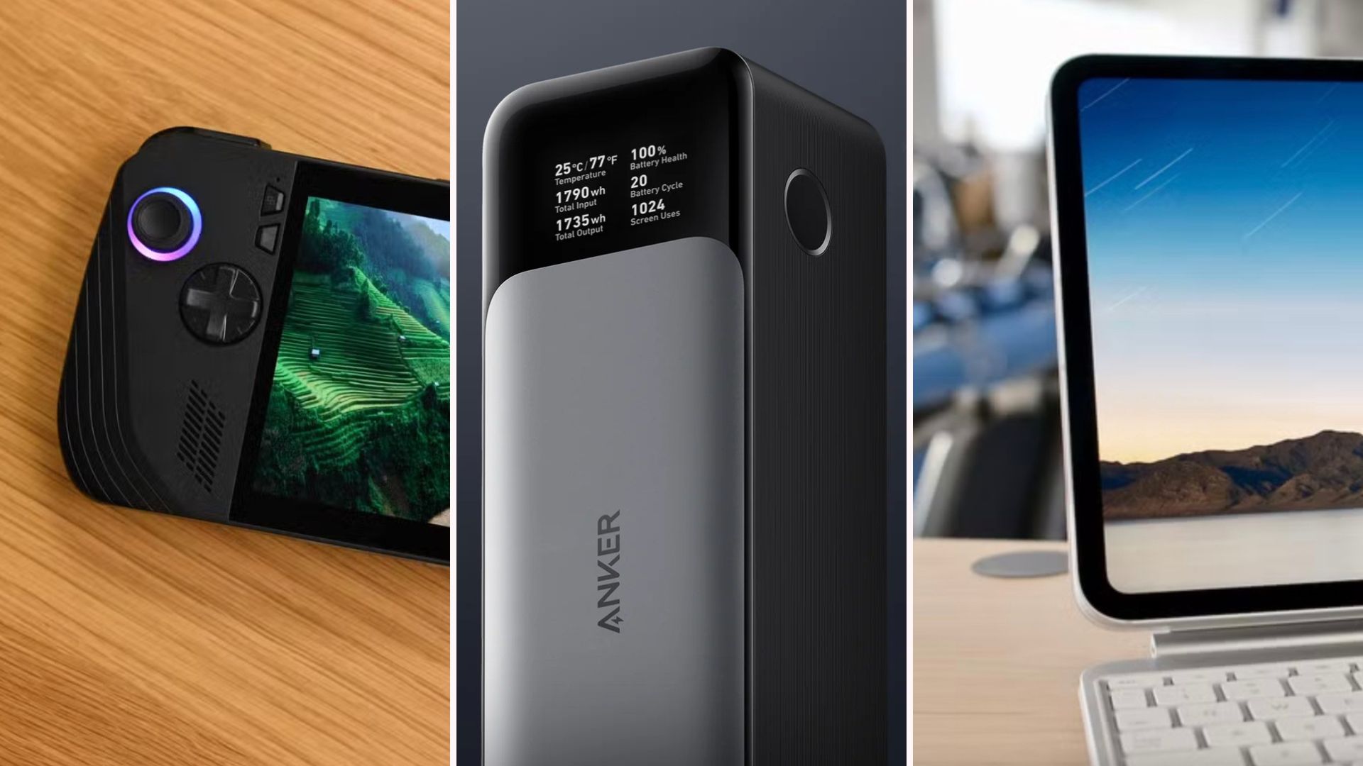 HTG deals featuring ASUS, Anker, and Apple