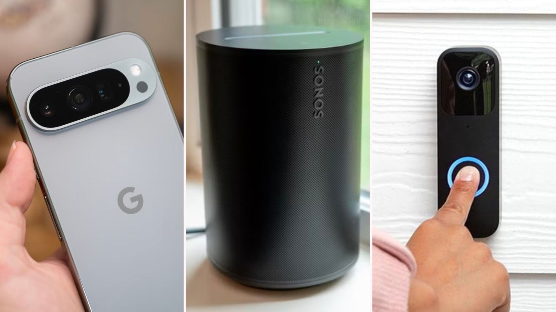 HTG deals featuring Google, Sonos, Blink