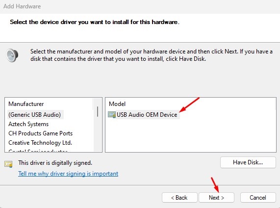 USB Audio OEM Device