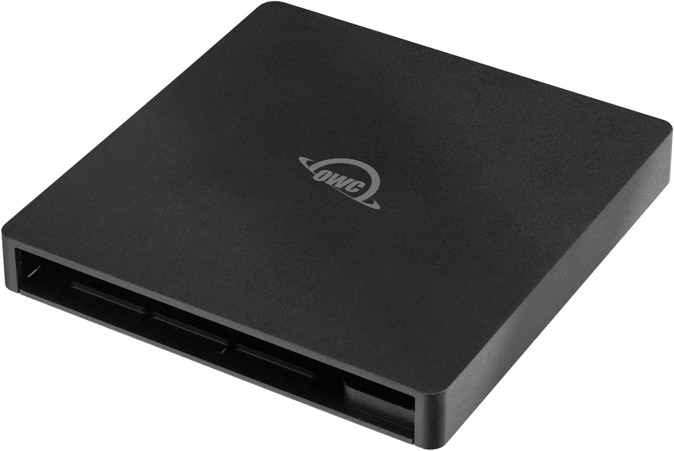 A slim optical drive enclosure.