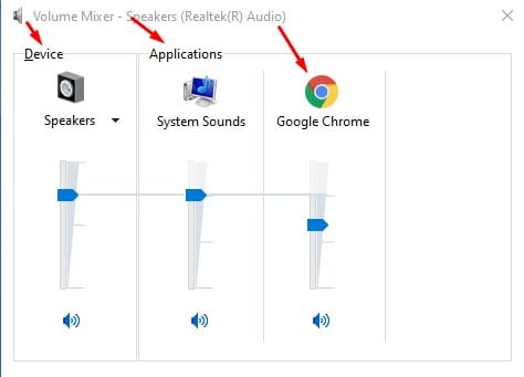 Volume Mixer