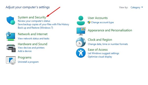 System and Security