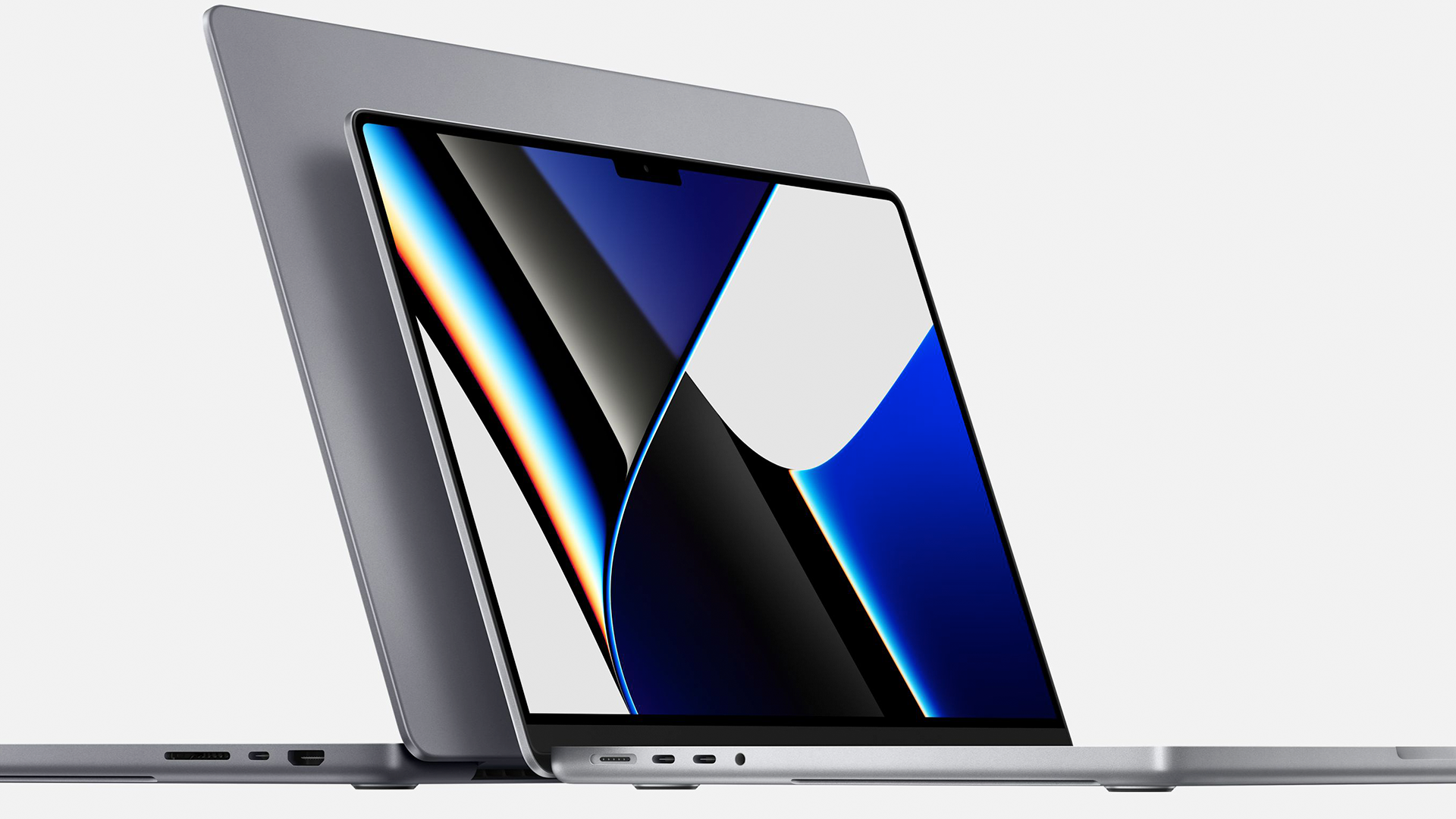 The new MacBook Pro 14-inch and 16-inch.