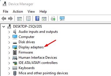 Display Adapters