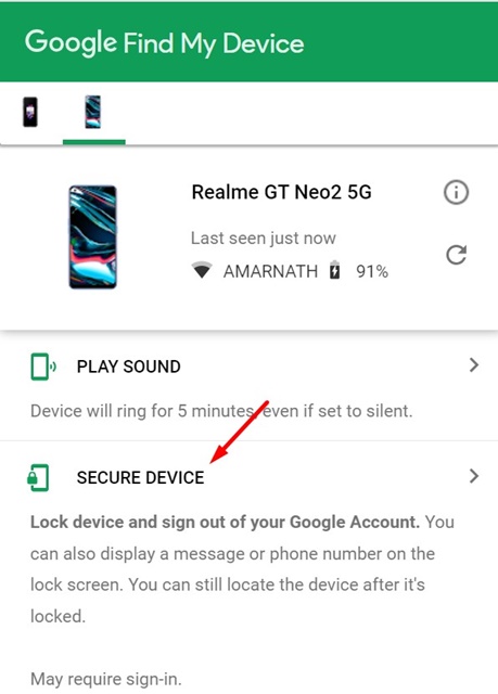 Secure Device