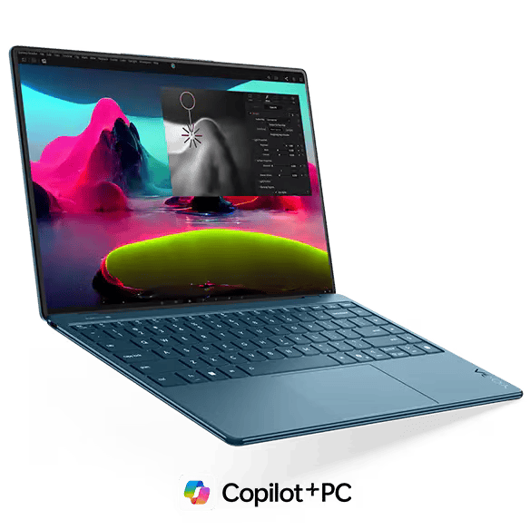 The Lenovo Yoga Slim 9i 14 laptop.