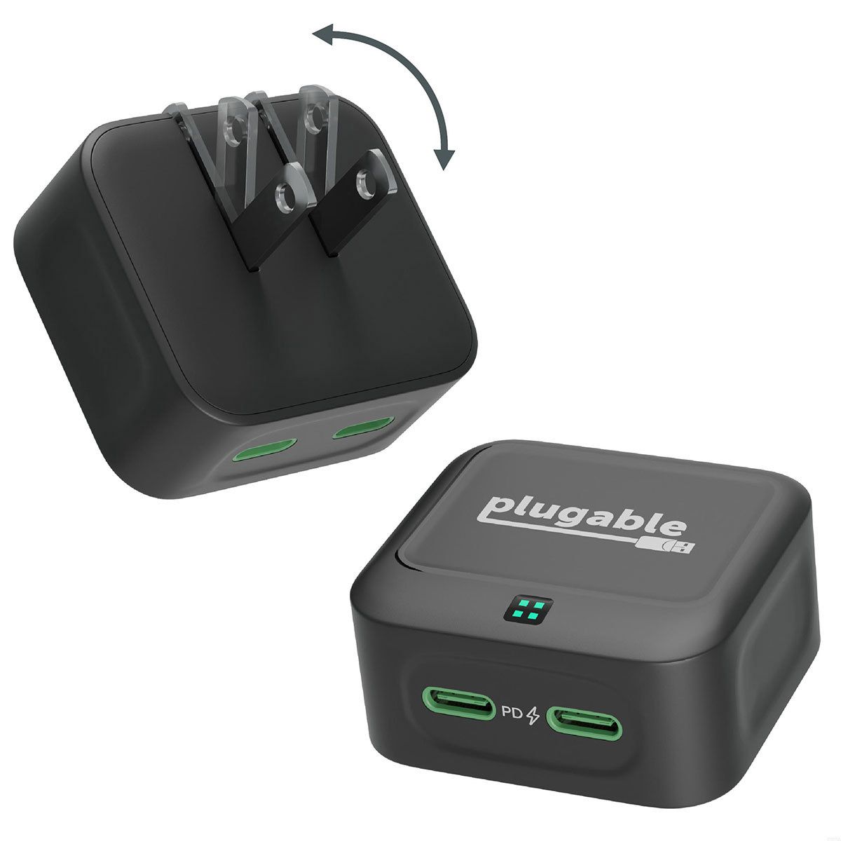 Plugable 40W Dual USB-C Charger.