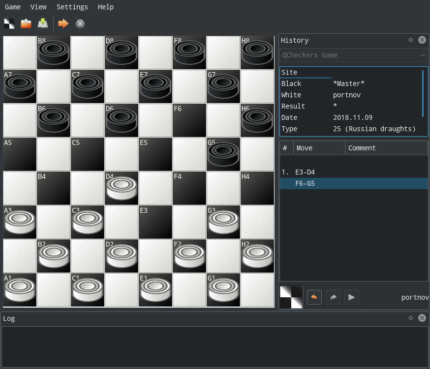 QCheckers official screenshot.