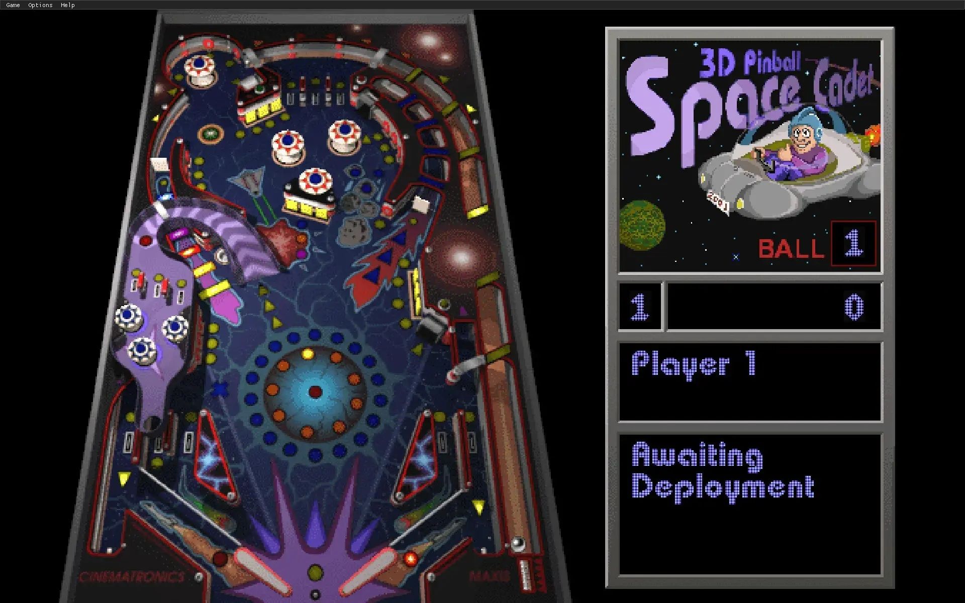 space-cadet-pinball-on-linux Space Cadet Pinball on Linux.