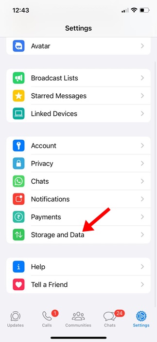 Storage and Data
