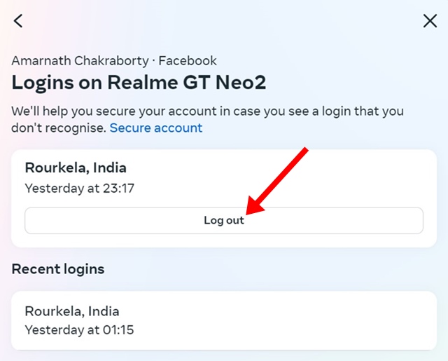 Log Out
