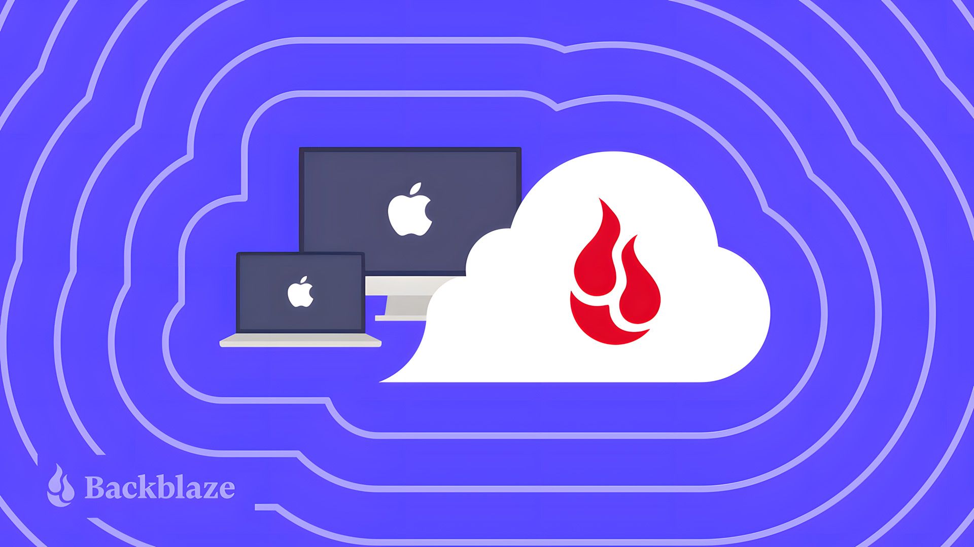 Backblaze backup with Mac computers.