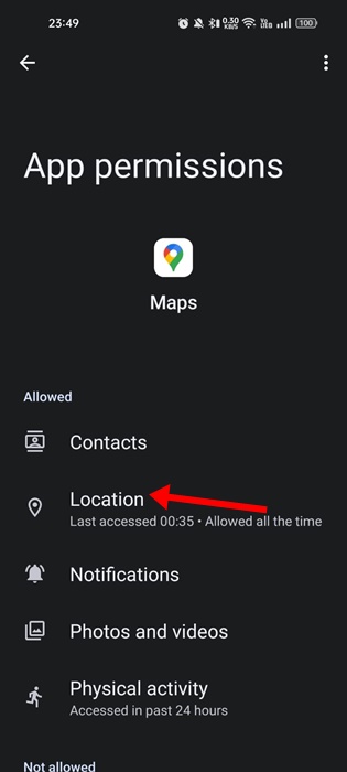 Location