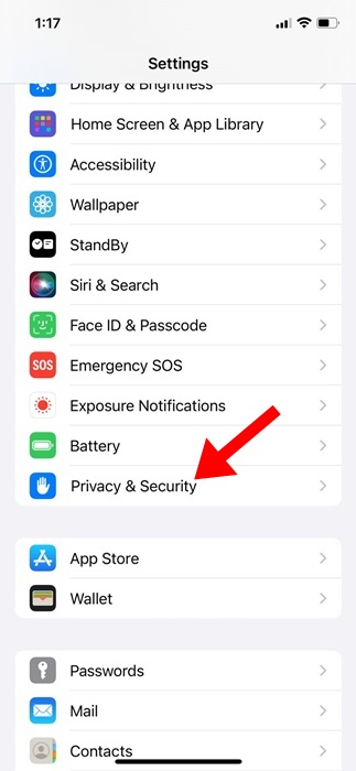 Privacy & Security