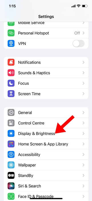 Display and Brightness