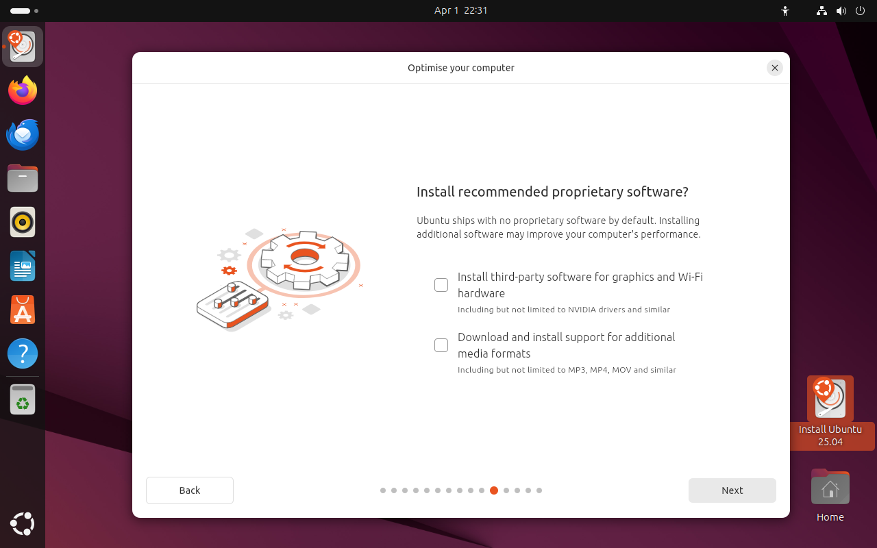 Installing proprietary drivers in Ubuntu 25.04