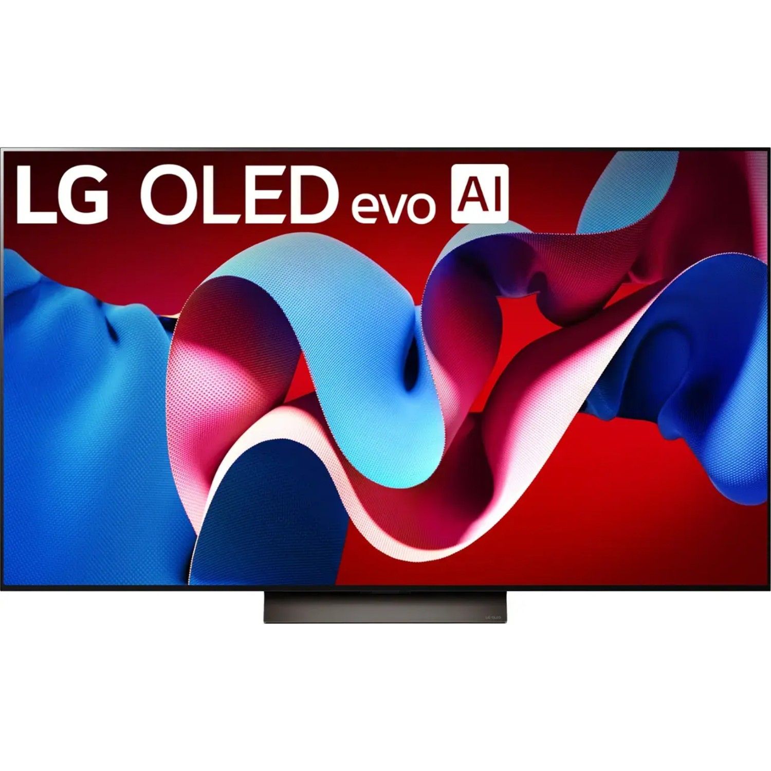 LG Class C4 Series OLED 4K TV on a white background