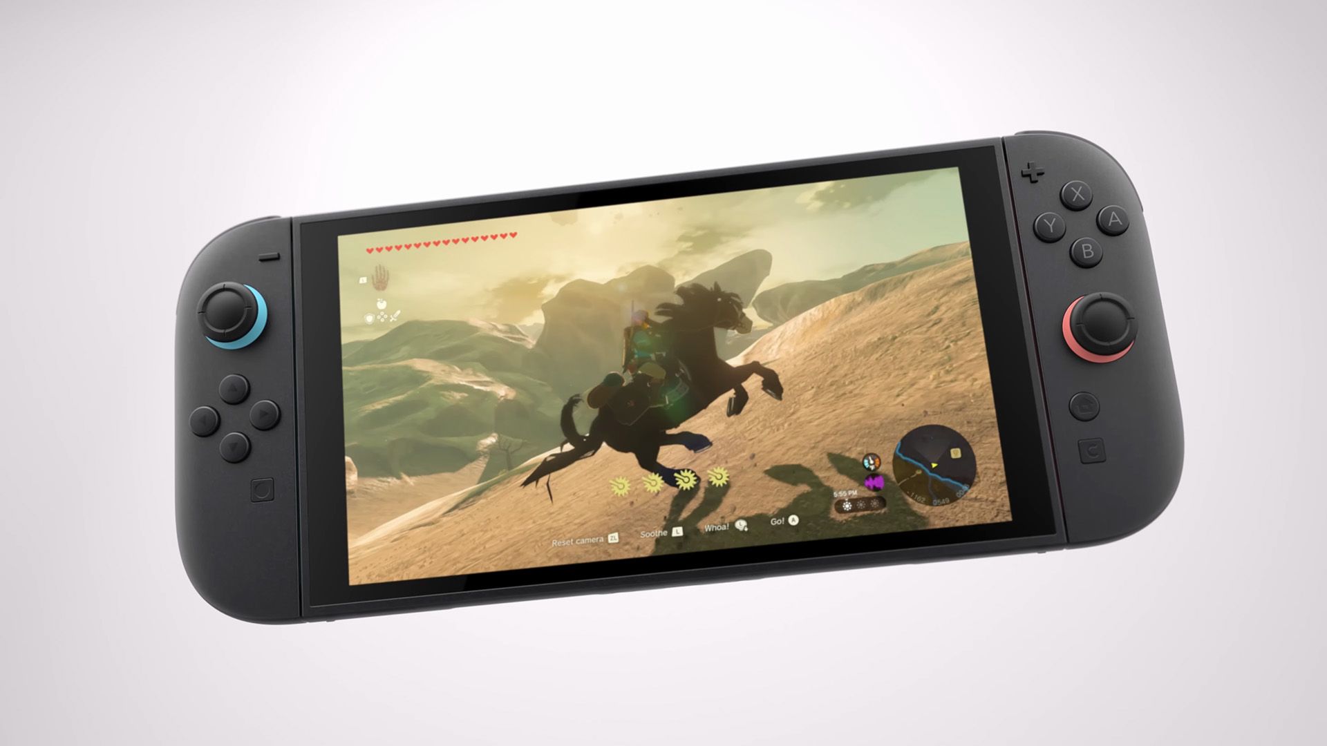 Nintendo Switch 2 playing The Legend of Zelda