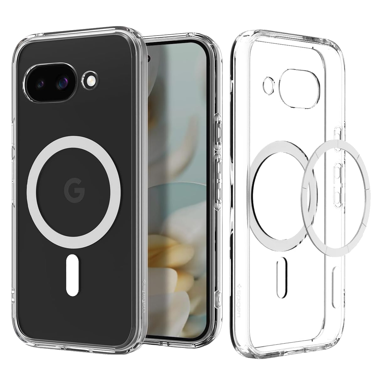spigen ultra hybrid clear case for google pixel 9a
