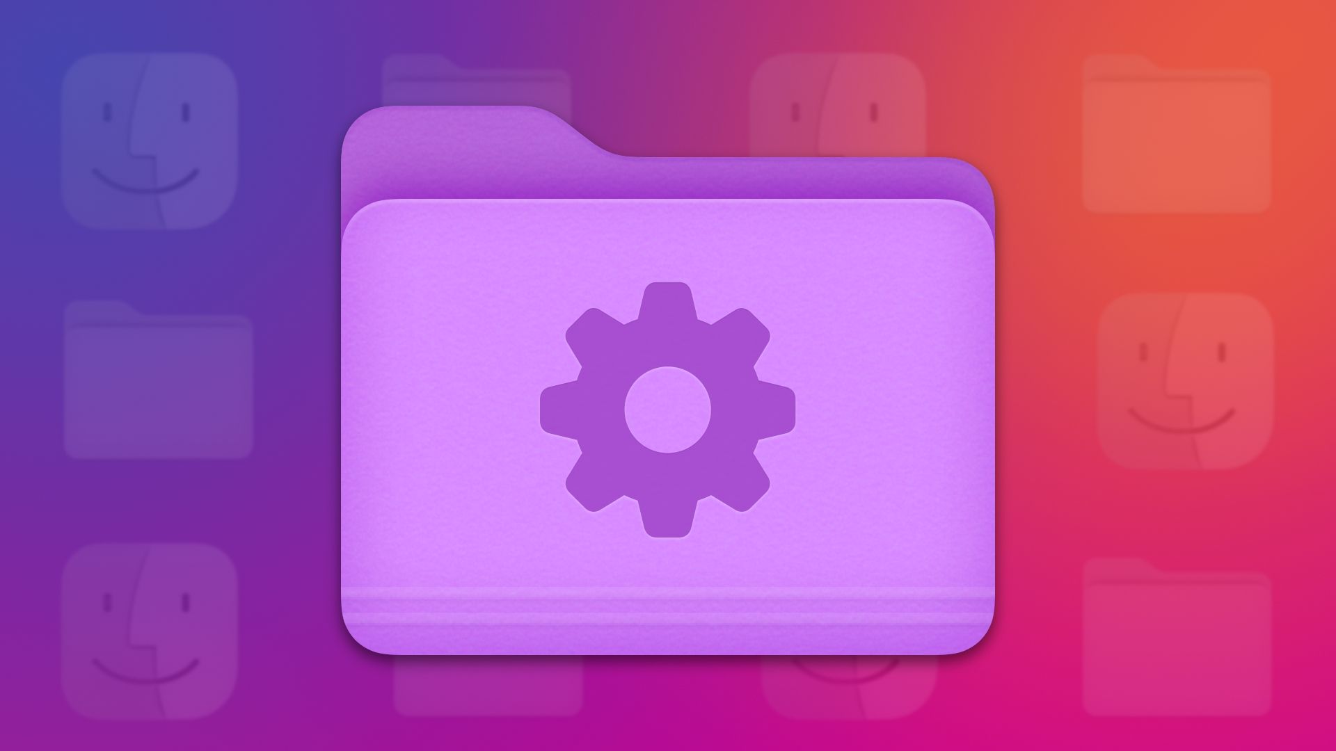 The Smart Folder icon in macOS.