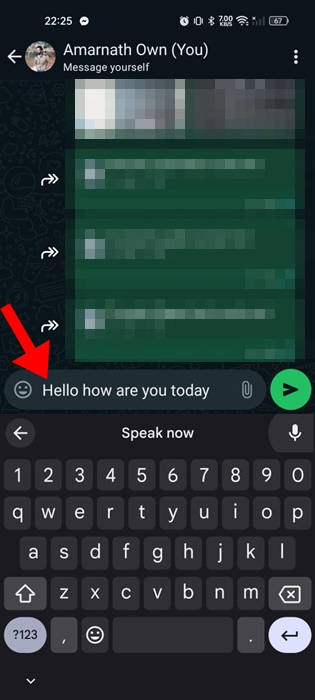 copy the text